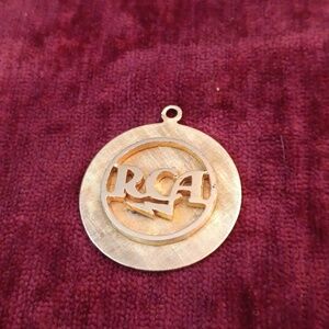 Vintage RCA EMBLEM FOR KEY CHAIN